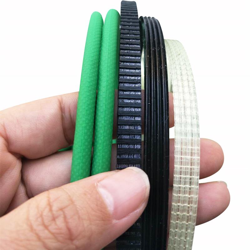 U2鹰牌万能磨刀机皮带绿色橡胶圆带昆雕通用多契带K420志强K560