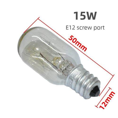 适用华凌小吉电冰箱冷藏保鲜室温控器配件大全E14发光15W照明灯泡