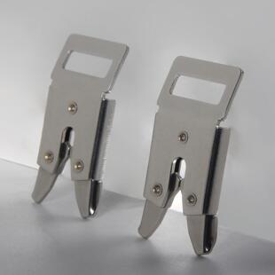 禄来双反相机背带卡扣方形不锈钢 剪刀口/鳄鱼夹2.8F/3.5F/2.8FX/