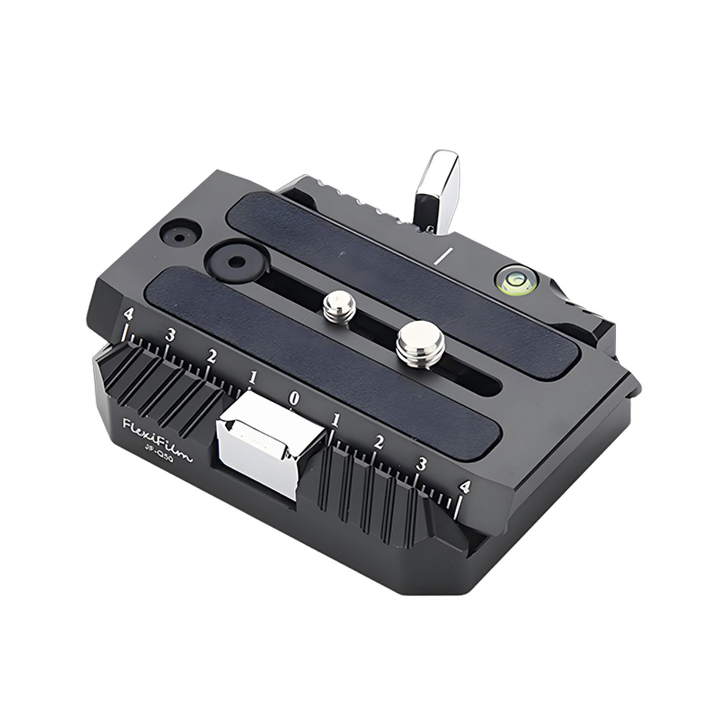 相机摄像机快拆座兼容DJIRS2/RS3曼富图三脚架滑轨摇臂云台快装板