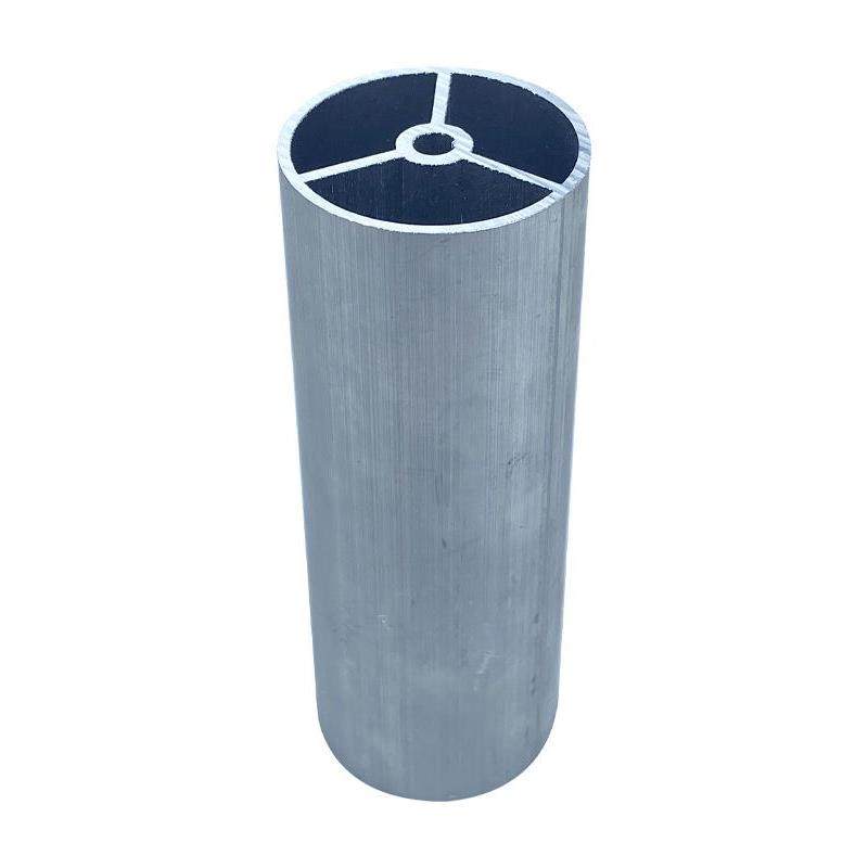 现货外径20 25 30 32 38 50mm铝合金三叉管 加强筋铝圆管三角铝管