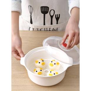 微波炉专用汤碗带盖圆形保鲜盒加热饭盒大号泡面盒食品级塑料器皿