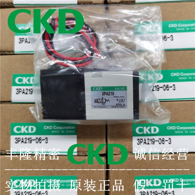 CKD电磁阀 3PB 3PA110 4JA 3PA119-M5 3PA210 3PA219-06-E2-P-3