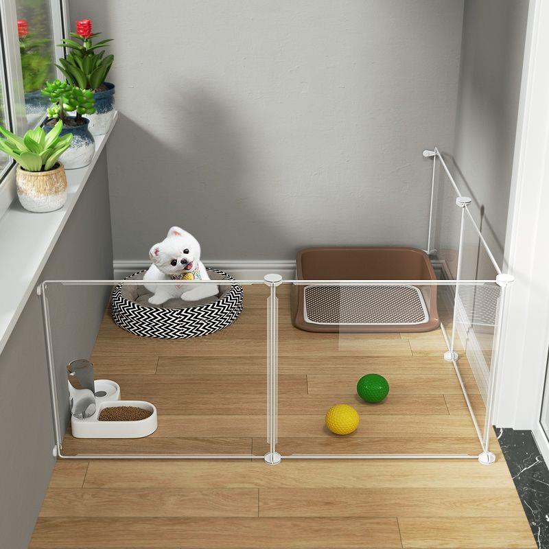 宠物栅栏狗狗笼子室内狗窝栅栏狗围栏狗猫自由拼接笼狗笼猫笼兔子