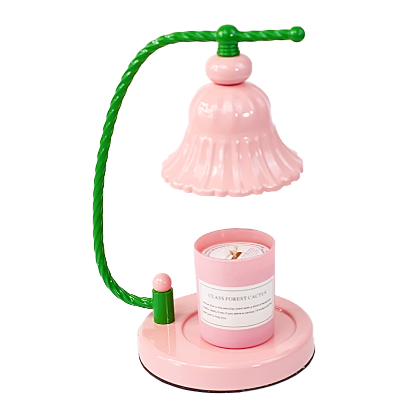 铃兰少女】香薰融蜡灯卧室蜡烛粉色少女心氛围台灯装饰学生宿舍