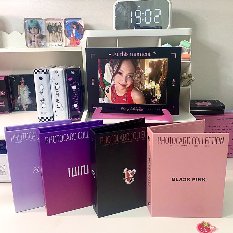 BP粉墨专属卡册gidle IVE一宫格3寸追星专辑小卡照片相册收纳册