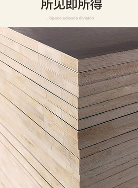 实木电脑桌台式家用人书桌书架一体桌学生学习写字桌卧室办公桌