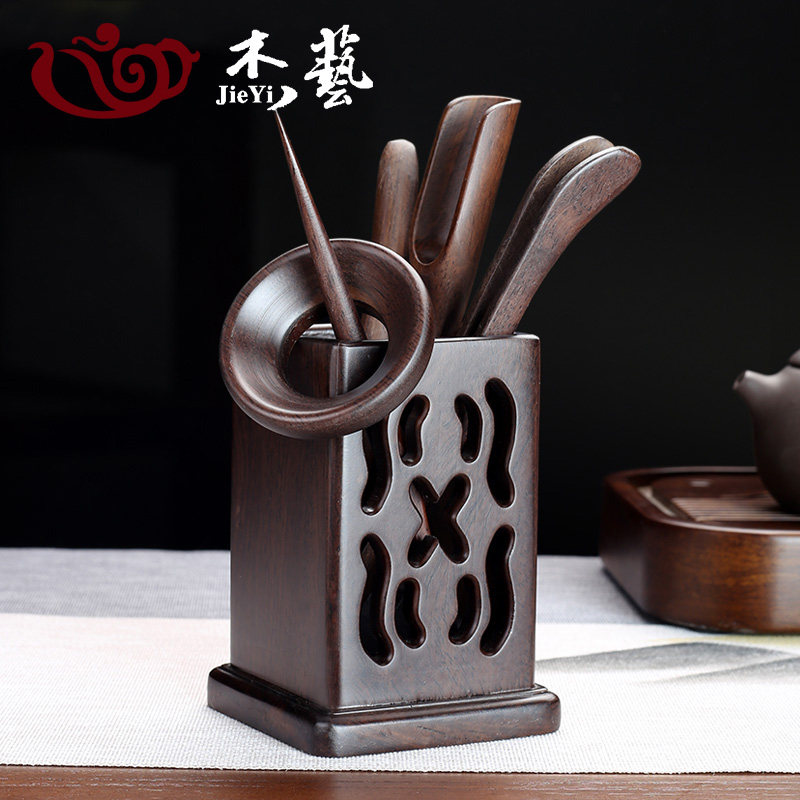黑檀木实木茶道六君子套装陶瓷功夫茶具配件茶艺组合茶盘茶夹摆件,餐饮具,茶道/零配,淘宝优惠券,粉丝福利购,淘宝优惠卷