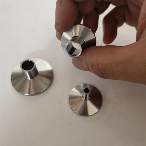 不锈钢316L真空快装焊接片KF16-KF25焊接1/4-1/2一体微焊VCR变径