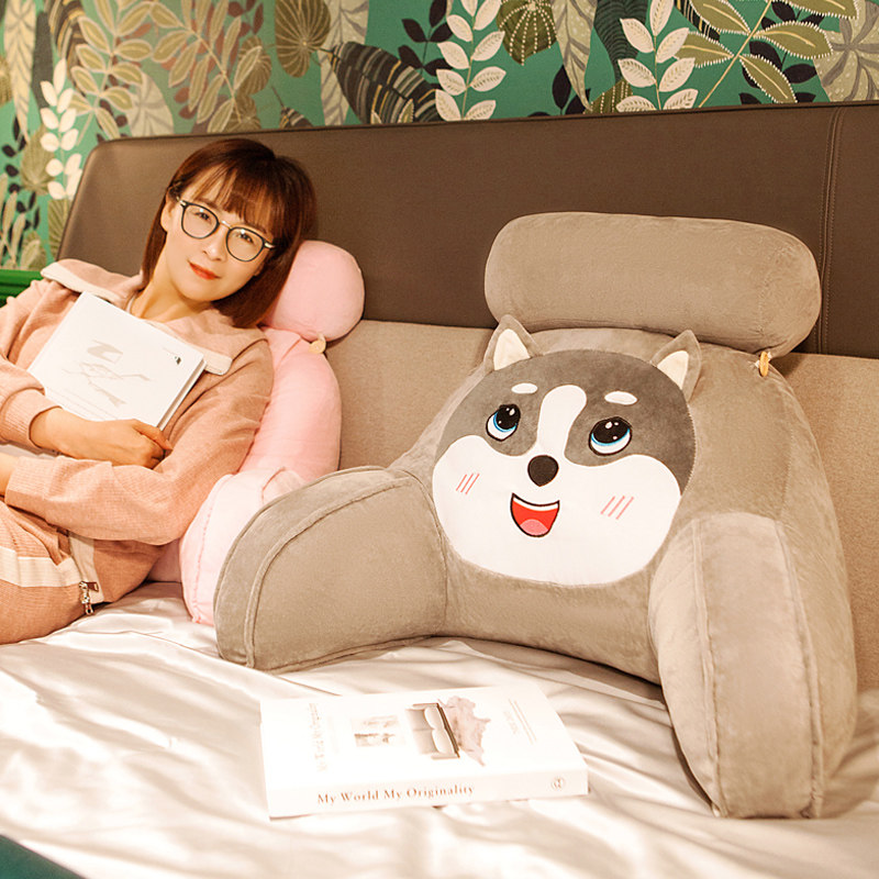 卡通床头靠垫宿舍学生看书靠枕卧室床上大靠背腰枕软包孕妇腰靠垫,居家布艺,床头靠垫,淘宝优惠券,粉丝福利购,淘宝优惠卷
