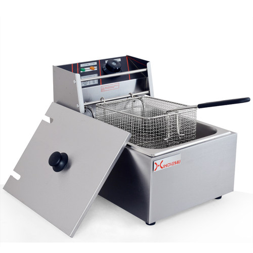 油炸锅商用油炸机炸锅炸炉摆摊小型家用小电电炸锅电炸炉炸油条机