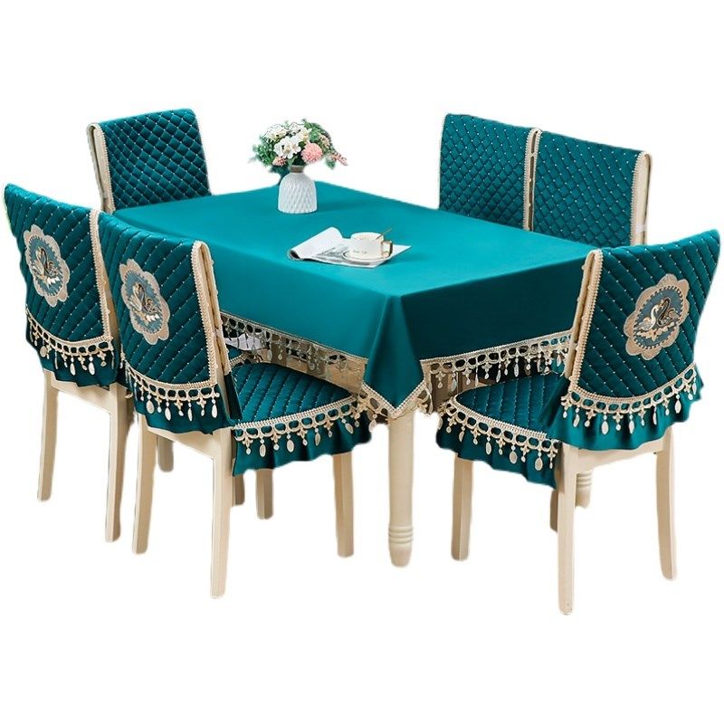 餐桌桌布椅子罩现代家用高端餐登子罩坐垫连体靠背椅椅垫,居家布艺,桌布,淘宝优惠券,粉丝福利购,淘宝优惠卷