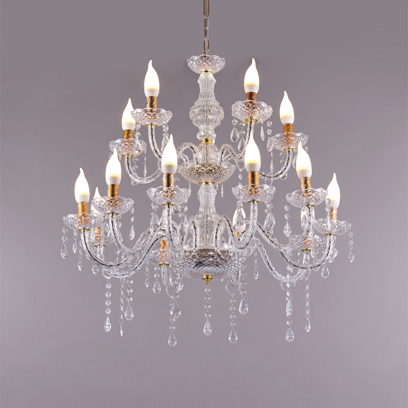 新款婚庆道具水晶灯路引仪式亭水晶吊灯婚礼堂吊灯装饰灯婚庆路引