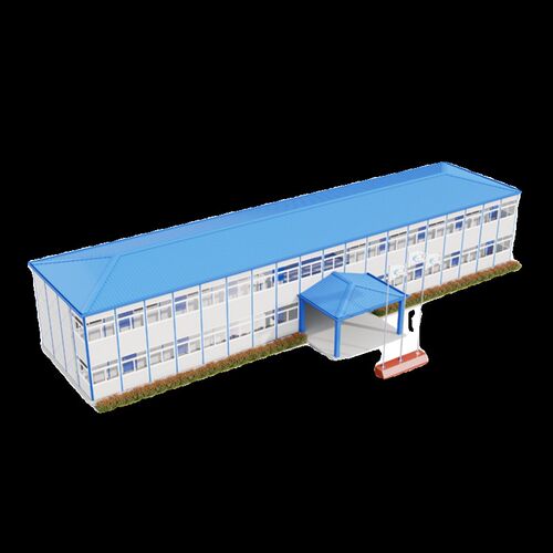 活动板房仓库工人宿舍住人式T式临建房防火岩棉保温彩钢板房
