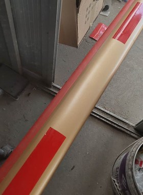 lud蓝卡杆金色椭圆胶条杆带灯小区银色栅栏杆升降