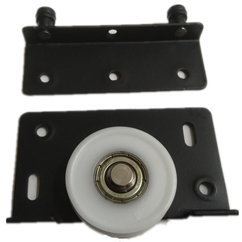 2付装 移门滑轮推拉木窗木门轮 耐用轴承2毫米直径凹轮