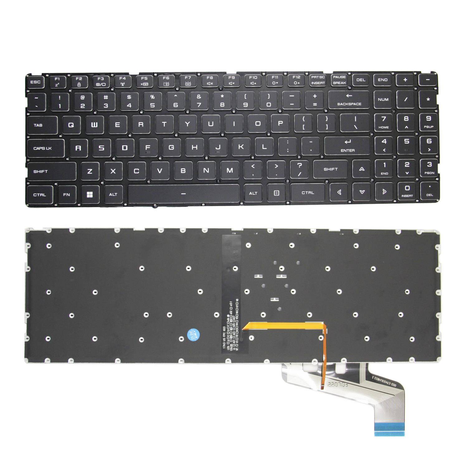 机械革命 深海幽灵 Z2AIR Z2AIR-S Z3Air PRO S1PLUS 火影T5V键盘