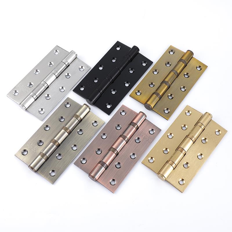 不锈钢合页4寸304平开轴承静音活叶木门柜门折页普通型合页门铰链