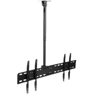 电视机吊架双屏一拖二三屏拼接屏悬空悬挂伸缩天花板吊顶吊装支架