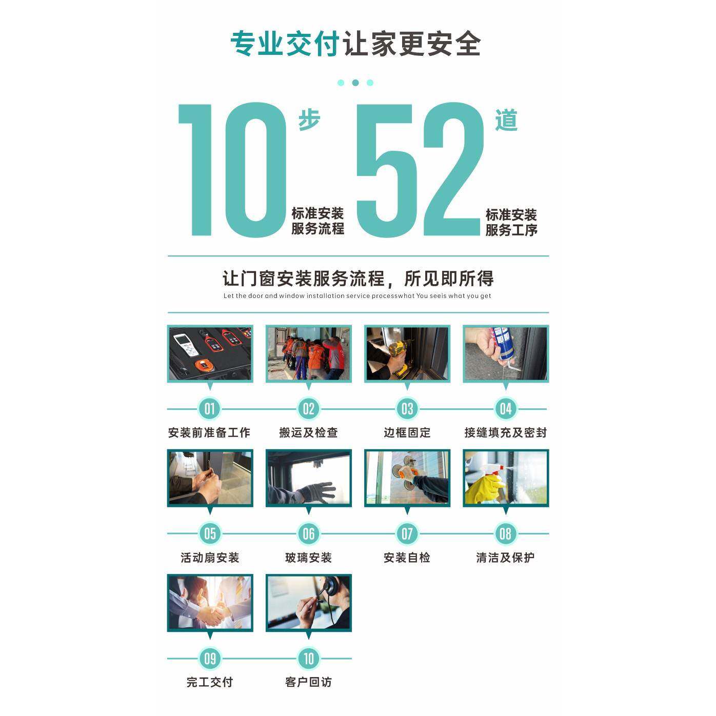 欧迪克断桥铝系统门窗防护栏纱窗一体封阳台隔音换窗自由定制DQL