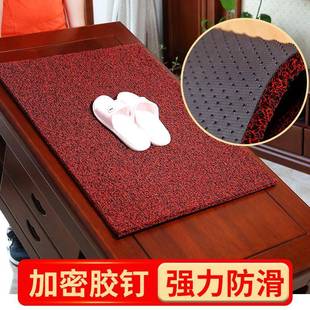 加厚丝圈地垫可裁剪家用进门脚垫子入户门大门口塑料防滑防水地毯
