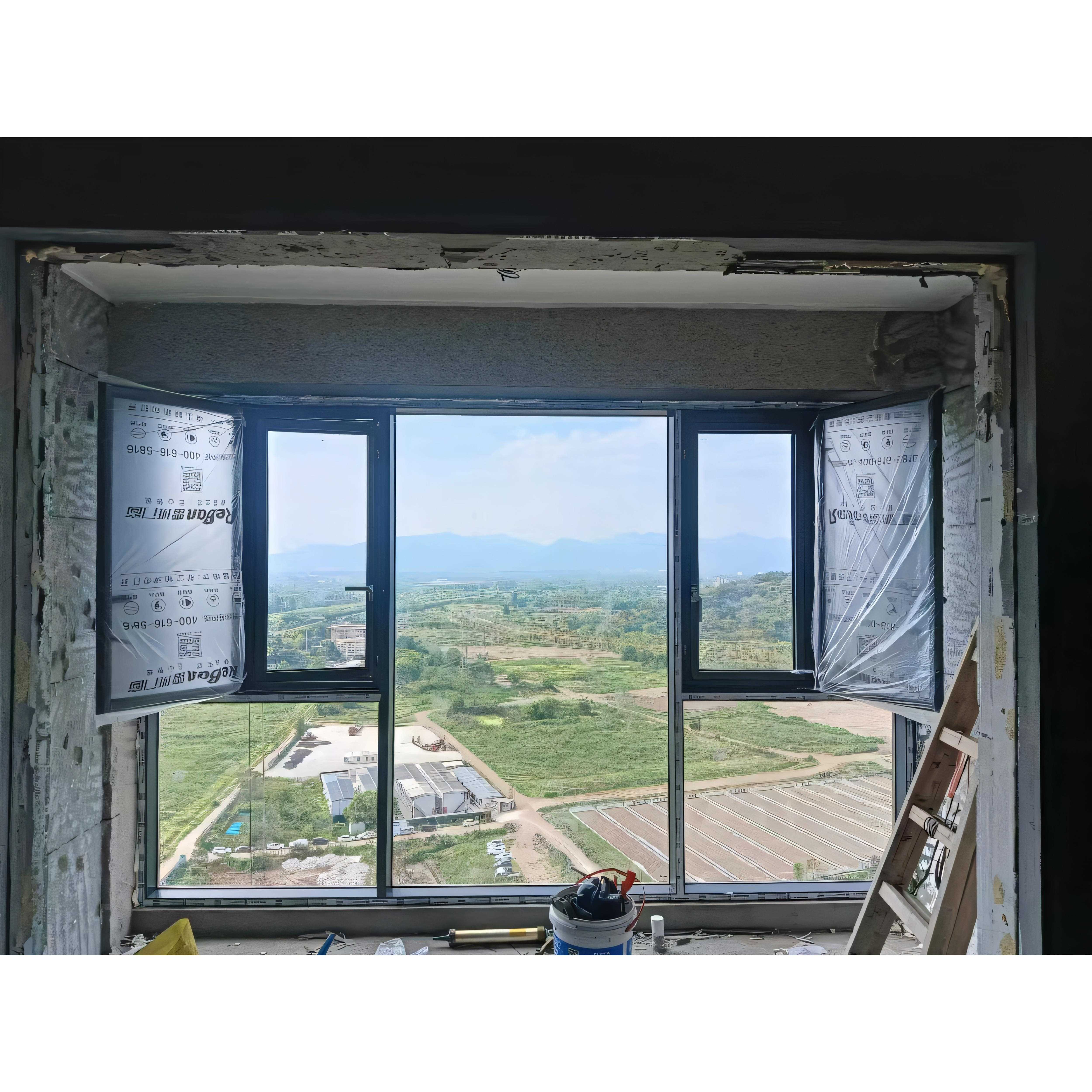 杭州凤铝定制全屋断桥铝系统窗推拉窗平移窗封阳台包阳台阳光房窗