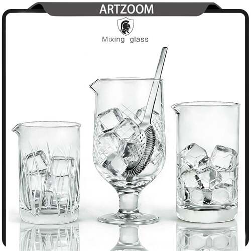 ARTZOOM 日式水晶搅拌杯调酒杯调酒器搅拌杯Mixing glass