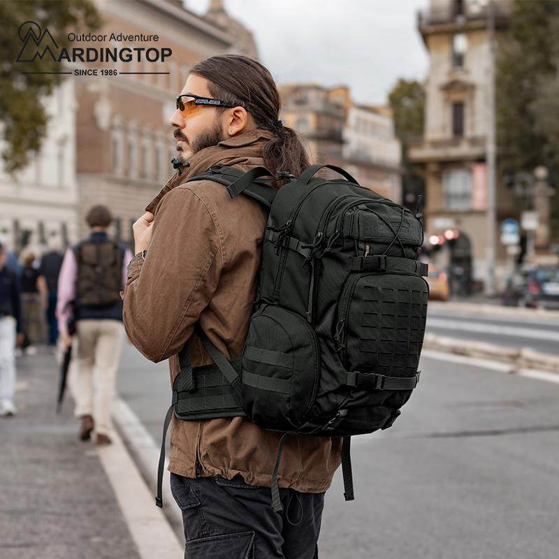 MARDINGTOP通勤双肩包男士大容量上班电脑背包城市轻便休闲2025新款包