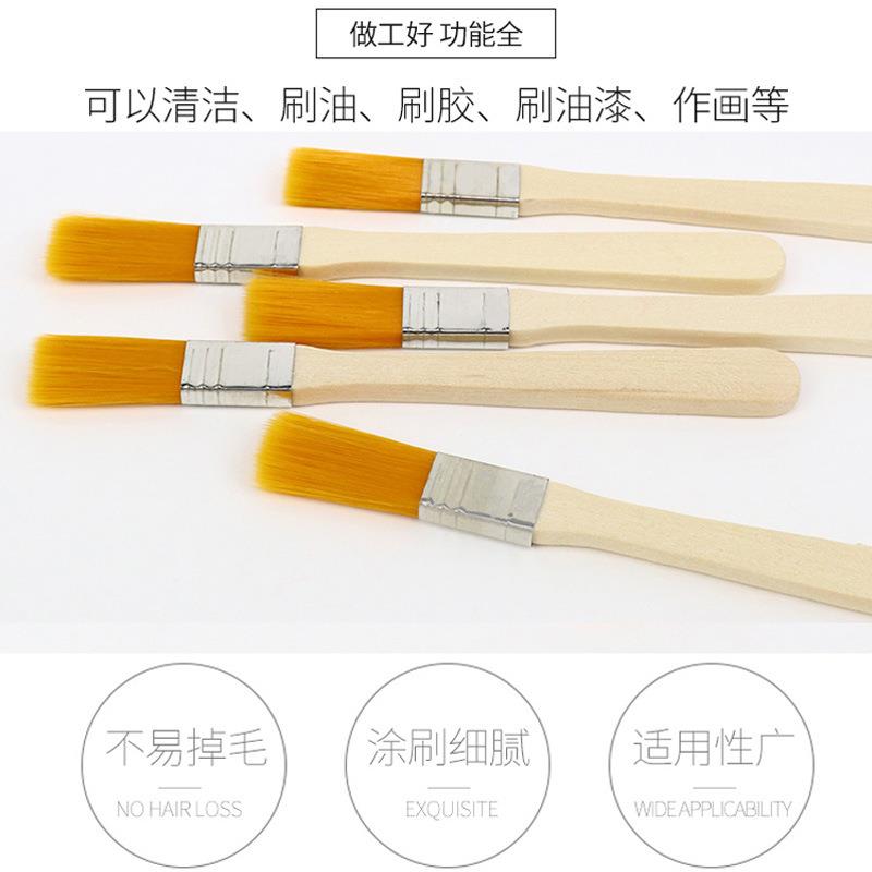 多用途凹槽缝隙键盘手机角落除尘清洁刷 猪鬃毛清洁毛刷 木柄刷子