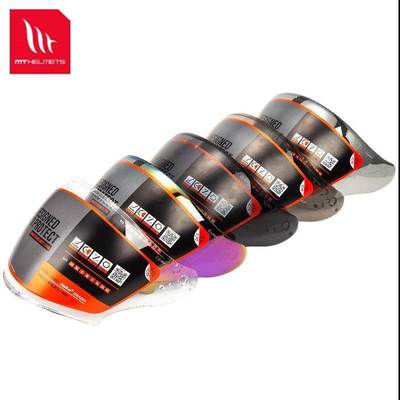 MT雷神3半盔原厂镜片防晒防紫外线镜片原厂挡风镜M0T-OF-504镜片