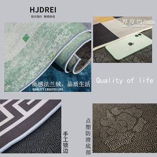 简约北欧半圆形进门地垫入户门玄关门厅地毯卫生间防滑家用脚踏垫