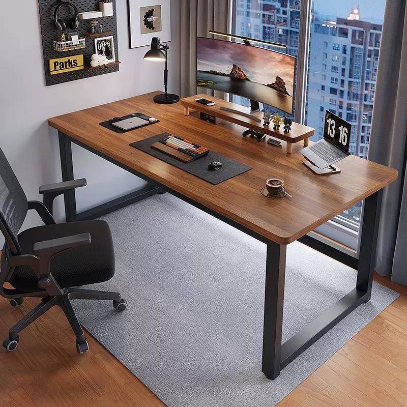 书桌高75cm70长90/120电脑桌100小型110写字140桌子150宽60定制80