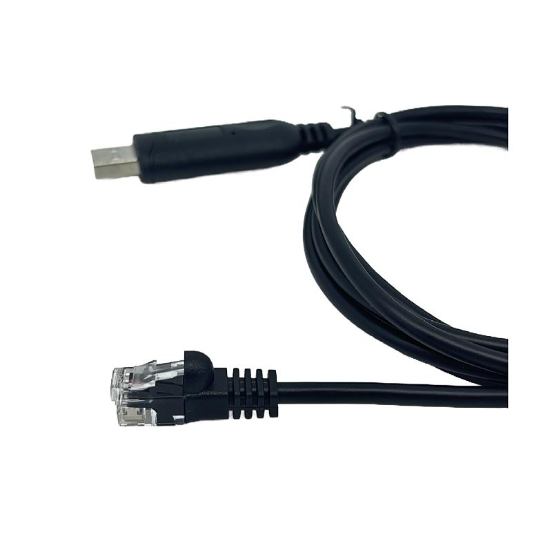 储能usb转rj11 RJ12 RS232配置适用工业设备太阳能电脑串口线调试