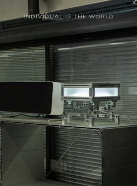 IITW桌面灯工业风方块客厅卧室书房桌面装饰艺术摆件氛围灯台灯