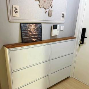 17cm超薄鞋柜钢制翻斗鞋柜薄款家用门口入户极窄全不锈钢鞋柜定制