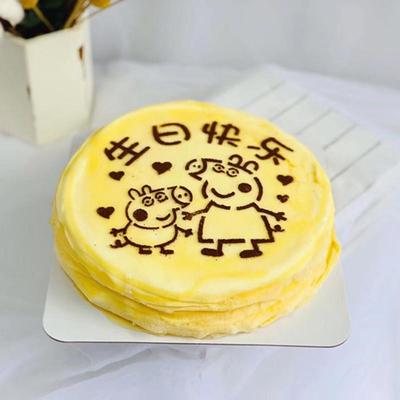 生日快乐撒粉模具糖粉筛提拉米苏蛋糕印花happy birthday桌面布置