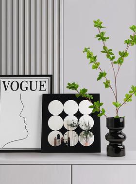 贝汉美客厅电视柜装饰品摆件现代简约高级感家居玄关酒柜组合套装