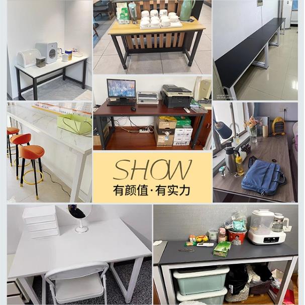 长条桌加高1.1/1.2m站立式工作台书桌家用高个子学习办公桌可定制