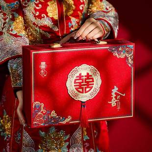 礼金盒结婚彩礼钱盒子订婚聘礼礼金箱现金礼盒高档定亲聘金20万