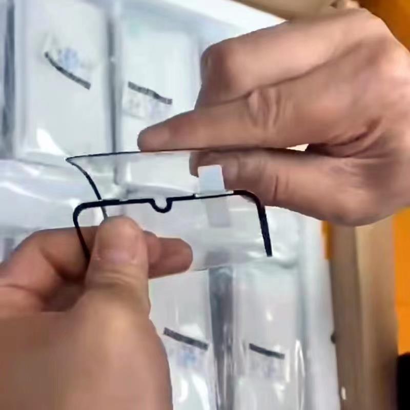 O形对折钢化膜D1-D54智能找膜全屏覆盖保护膜全屏高铝大弧展示架防静电指纹手机贴膜摆摊箱膜灵侠智能膜法箱