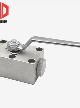 KHP板式不锈钢304高压液压球阀(PKH型）KHP-06 KHP-10 KHP-16