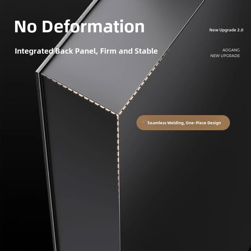 电视机壁龛定制嵌入式不锈钢75/85/100寸镂空铝合金客厅背景墙柜