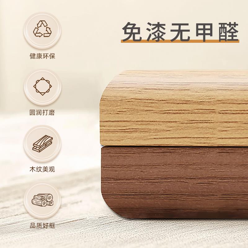 木制空框照片打印做成相框毕业生日高级感装饰摆台5678寸画 画框