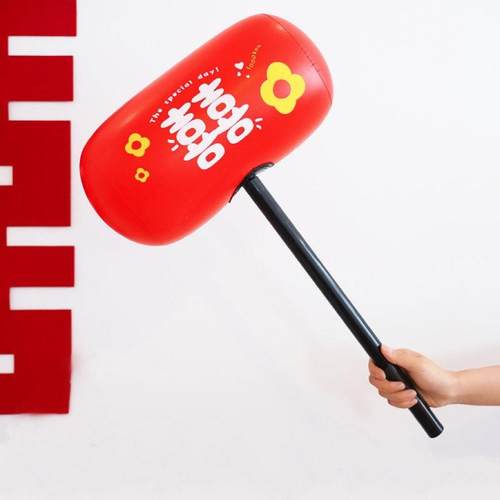 尚米特创意大号喜字锤子加厚pvc充气锤子结婚堵门接亲游戏道具