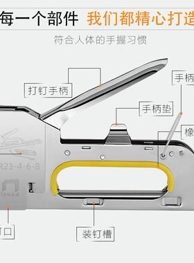 装订木箱起订器打钉枪打钉机装修订书钉射钉器钉枪气压马丁枪