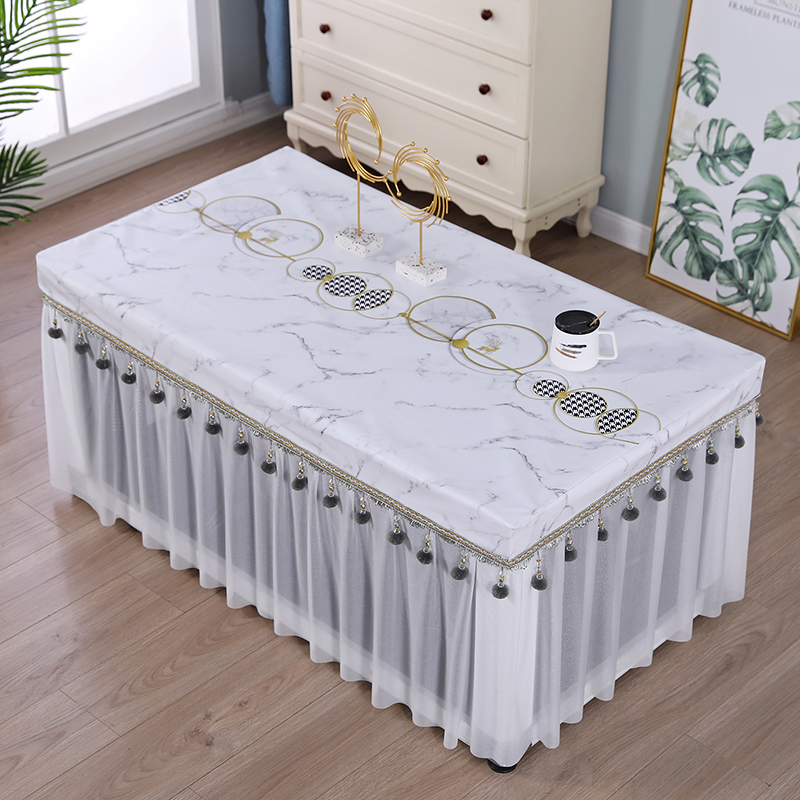 薄款烤火桌罩电炉罩正方形防水防油免洗桌布家用电炉罩取暖桌罩