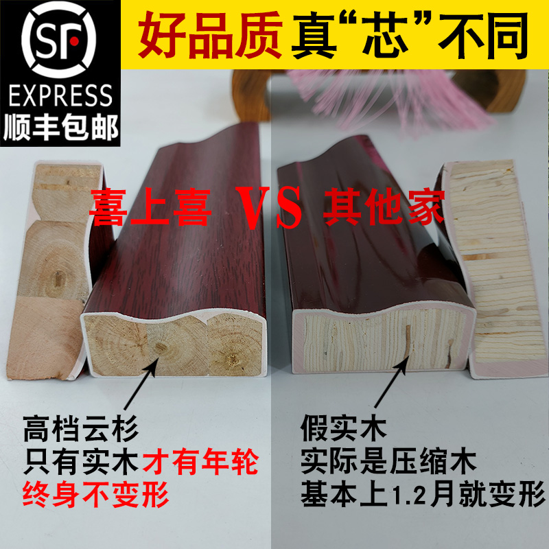 生意兴隆牌匾 公司乔迁实木框牌匾店铺业礼品定制贺词饭店贺匾