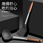 粘锅硅胶铲炒菜铲子耐温厨具护锅硅胶锅铲