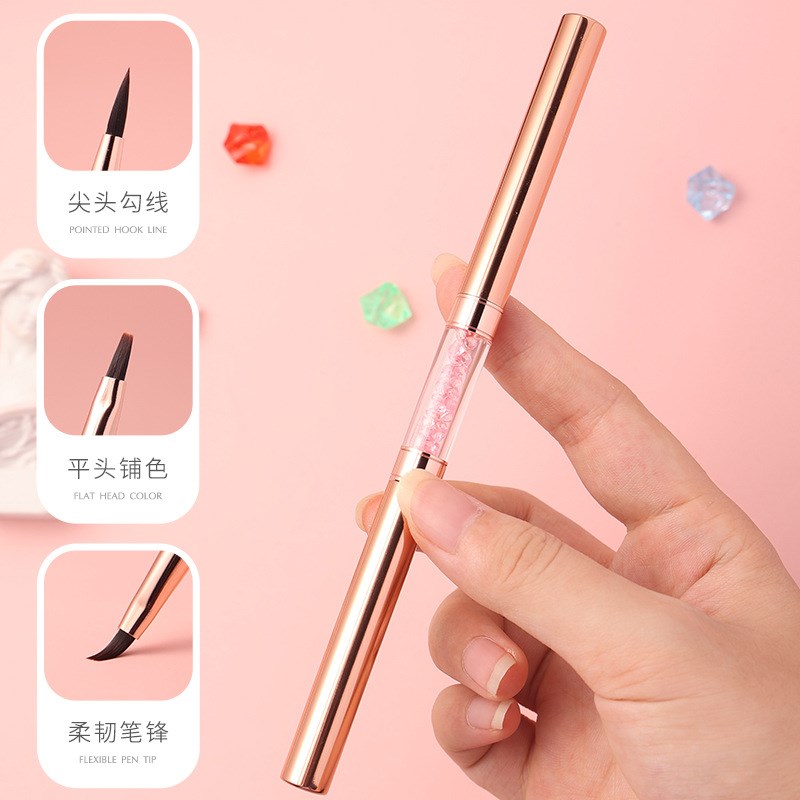 头尼龙diy数字油画水彩油画笔勾线装丙烯刷软毛尼龙水粉