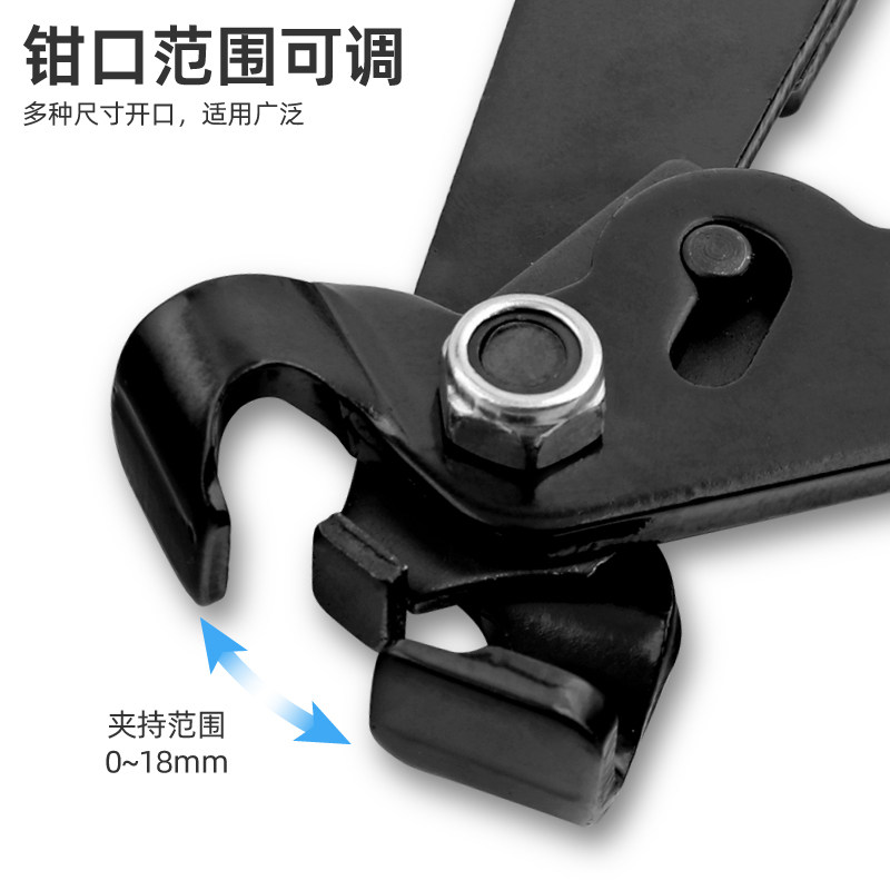 重型平口钳防尘罩卡子半轴拆卸钳汽修工具防尘束装钳球卡箍钳图片